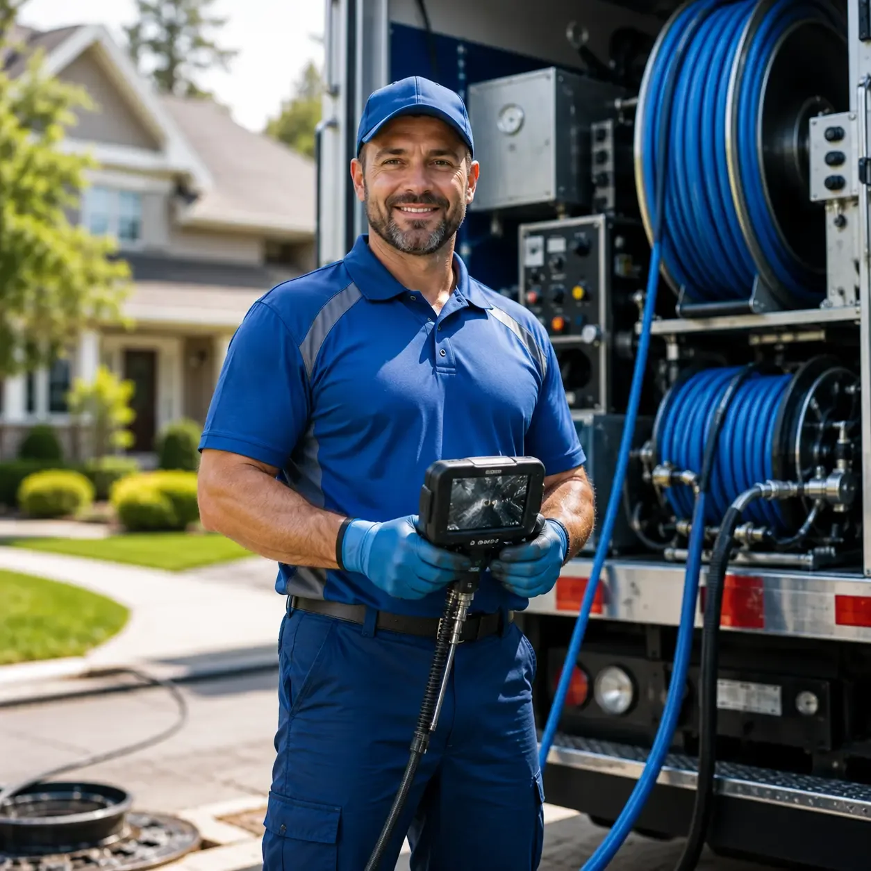 Local outdoor drain cleaning specialists in Selden, NY